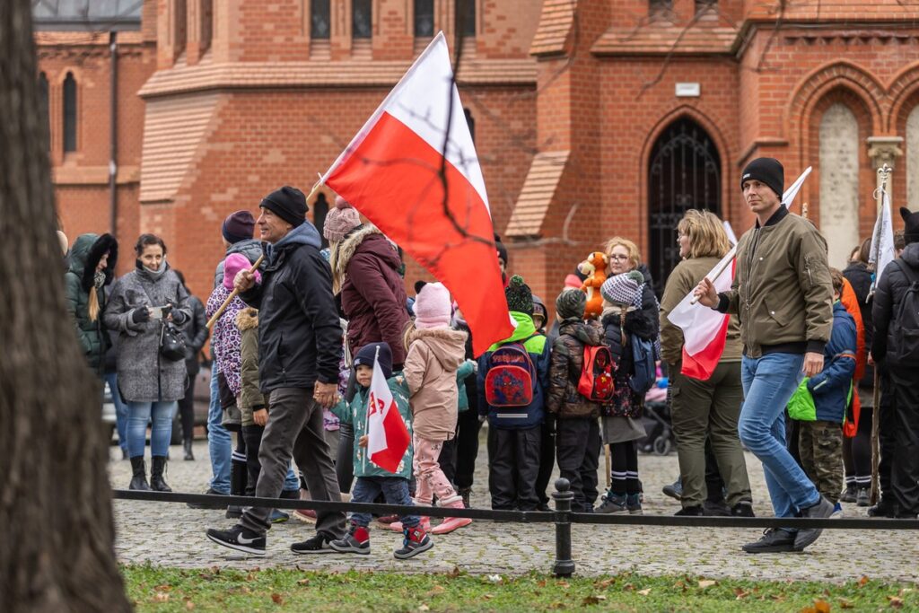 Obchody Narodowego Święta Niepodległości w Toruniu, fot. Szymon Zdzieblo/tarantoga.pl dla UMWKP