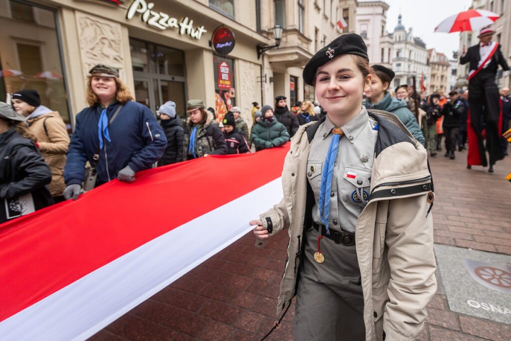 Obchody Narodowego Święta Niepodległości w Toruniu, fot. Szymon Zdzieblo/tarantoga.pl dla UMWKP