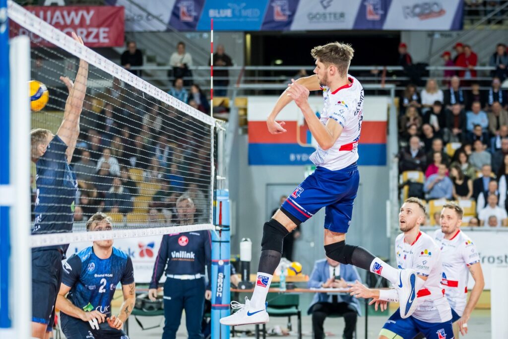 Mecz PLS 1. Ligi BKS Visła Proline Bydgoszcz - CUK Anioły Toruń fot. Tomasz Czachorowski/eventphoto.com.pl dla UMWKP