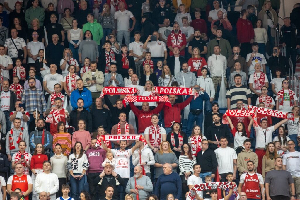 Mecz Polska – Estonia we Włocławku fot. Mikołaj Kuras dla UMWKP