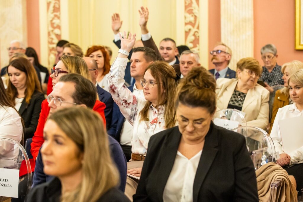 Inauguracyjne posiedzenie Kujawsko-Pomorskiej Rady Sołtysów, fot. Andrzej Goiński/UMWKP