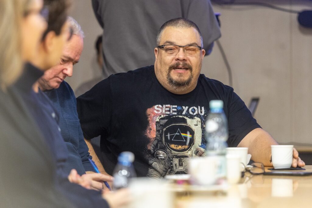 Meeting on the “Dar Kujaw i Pomorza” sailing ship, photo by Szymon Zdziebło/tarantoga for UMWKP