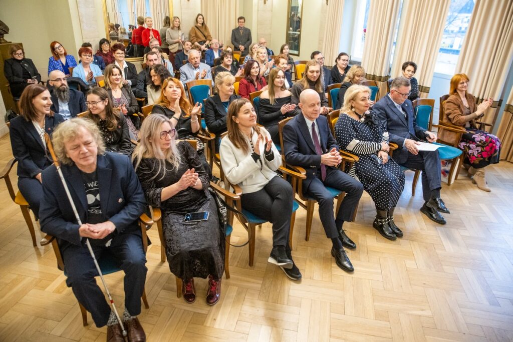 Wręczenie nagród dla działaczy kultury, fot. Andrzej Goiński/UMWKP