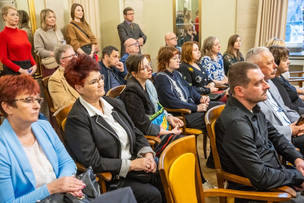 Wręczenie nagród dla działaczy kultury, fot. Andrzej Goiński/UMWKP