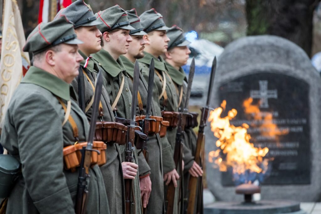 National Day of the Victorious Greater Poland Uprising Commemoration, Bydgoszcz, December 27, 2024, Photo by Tomasz Czachorowski/eventphoto