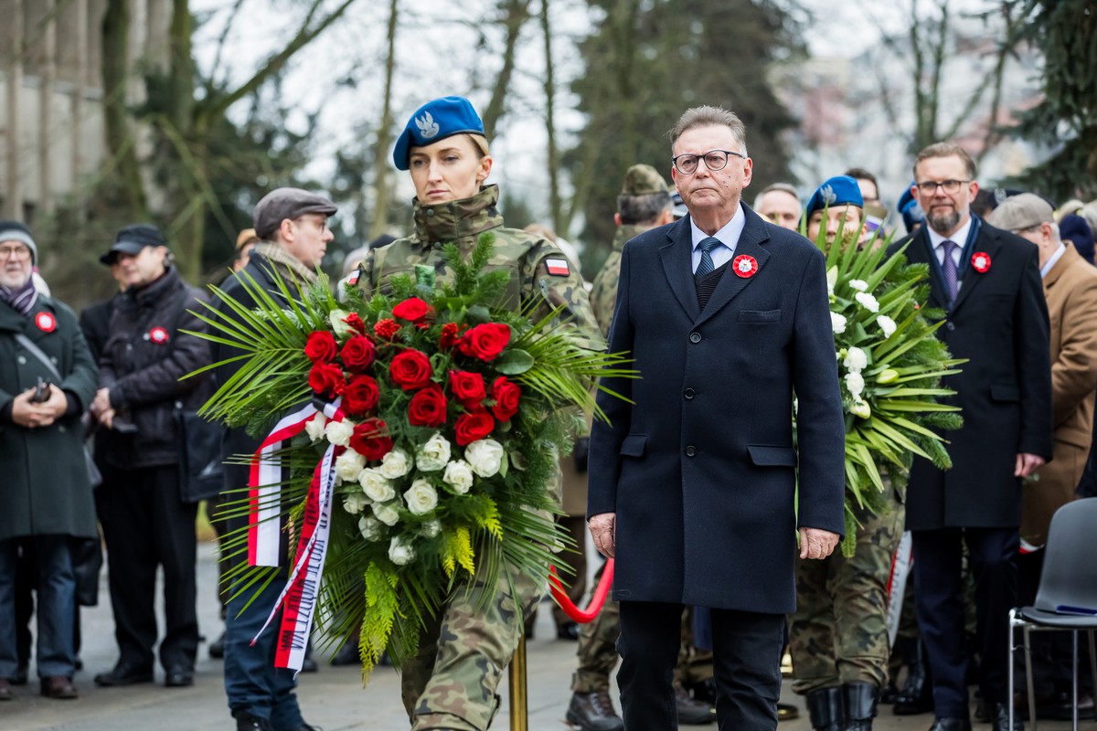 National Day of the Victorious Greater Poland Uprising Commemoration, Bydgoszcz, December 27, 2024, Photo by Tomasz Czachorowski/eventphoto