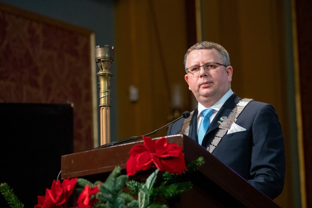 Ceremonial session of the Toruń City Council, photo by Agnieszka Bielecka, UMWKP