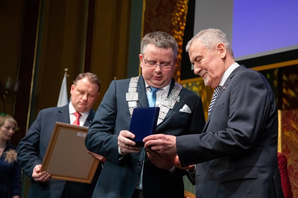 Ceremonial session of the Toruń City Council, photo by Agnieszka Bielecka, UMWKP