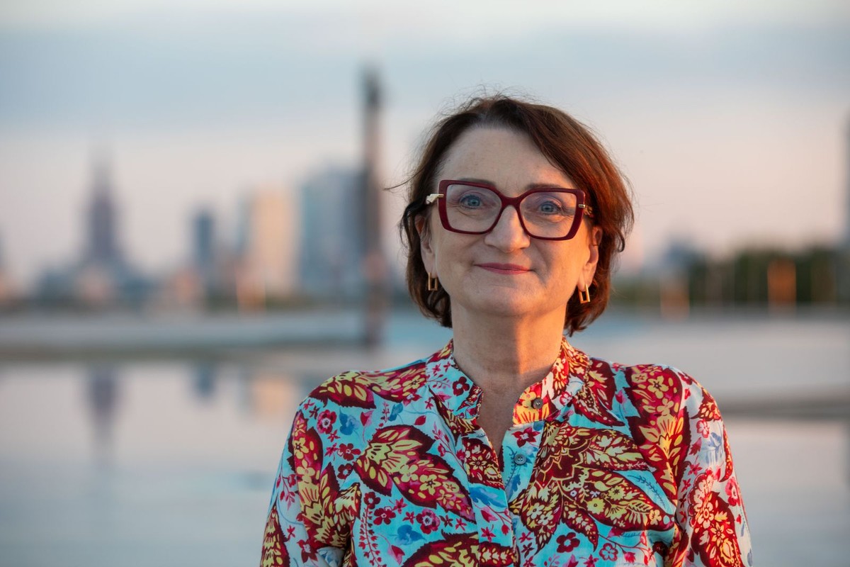 Ewa K. Czaczkowska, photo by Tomasz Gołąb/Gość Niedzielny