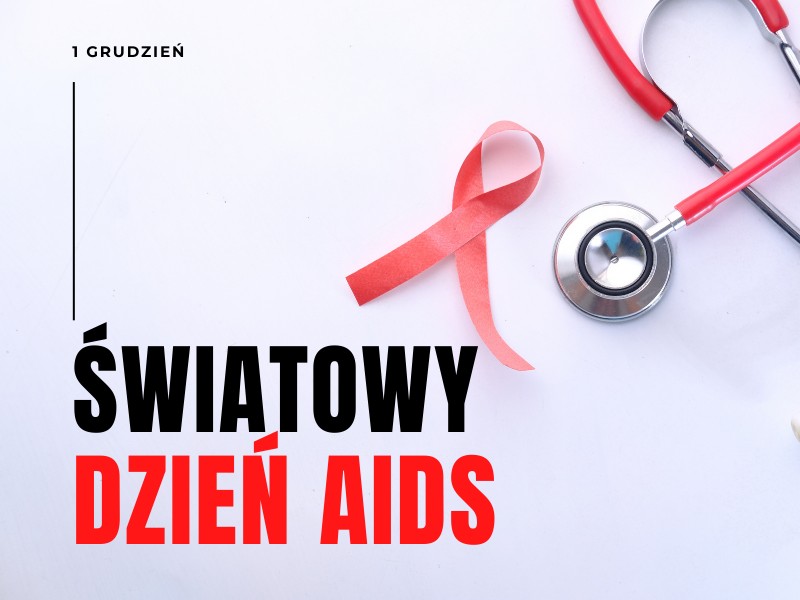 Grafika - 1 grudnia Światowy Dzień AIDS