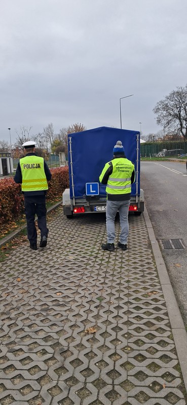 kontrola egzamin kat BE zdj. wyk. Departament Infrastruktury