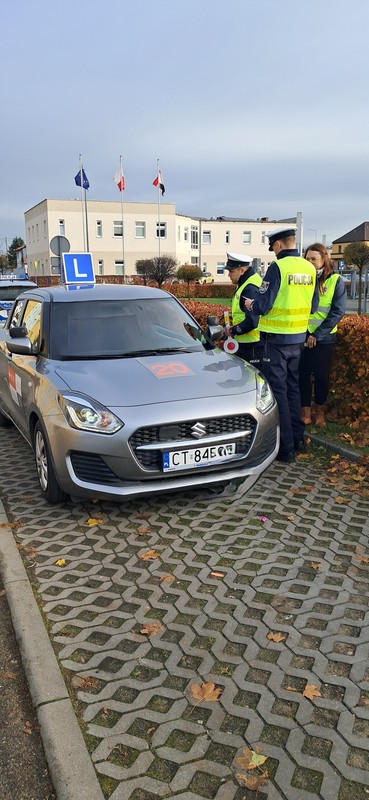 kontrola egzaminu kat. B zdj. wyk. Departament Infrastruktury