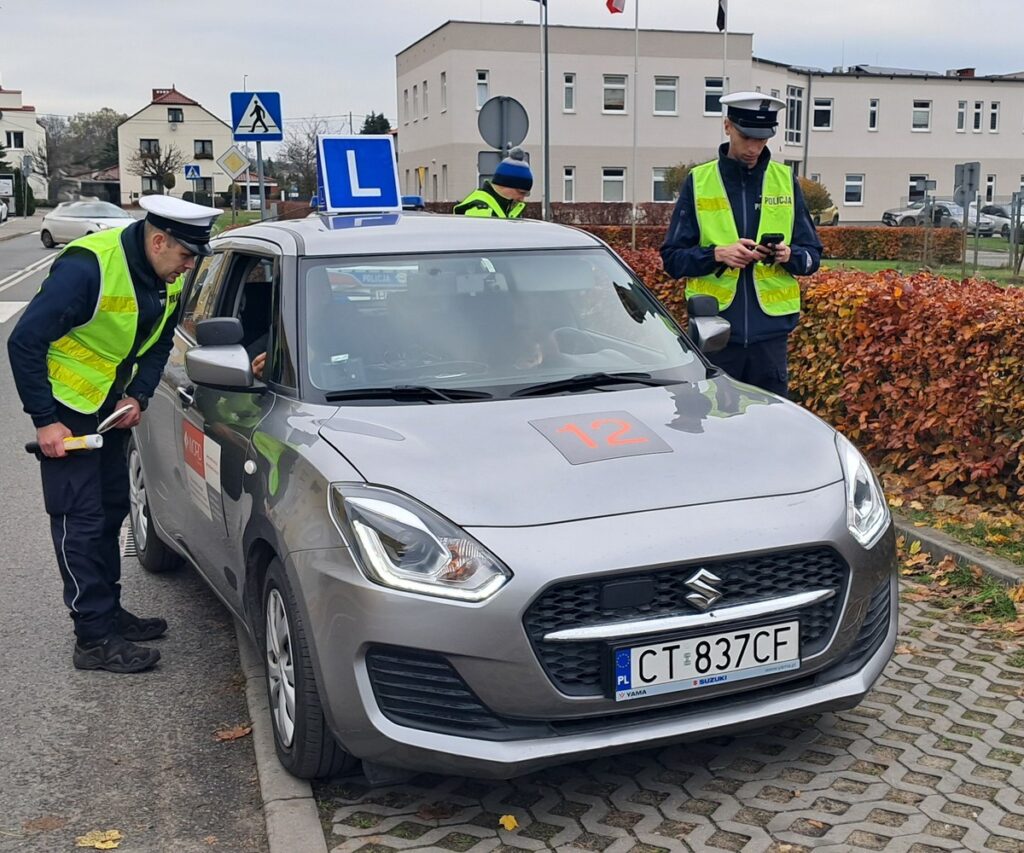 kontrola egzaminu na prawo jazdy kat. B wyk. Departament Infrastruktury