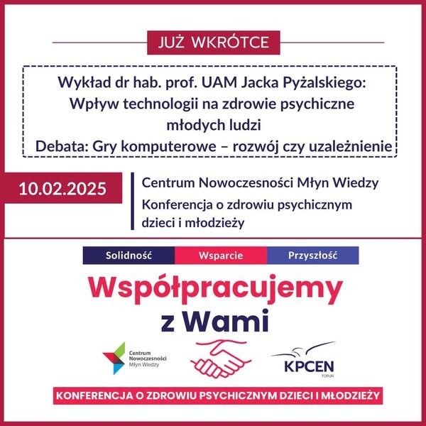 Grafika promocyjna wydarzenia towarzyszącego konferencji