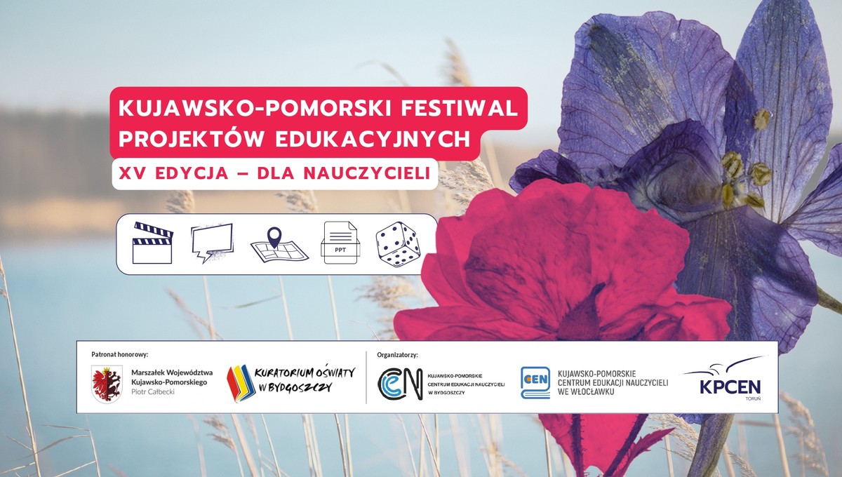 Kujawsko-pomorski festiwal projektów edukacyjnych - grafika wydarzenia