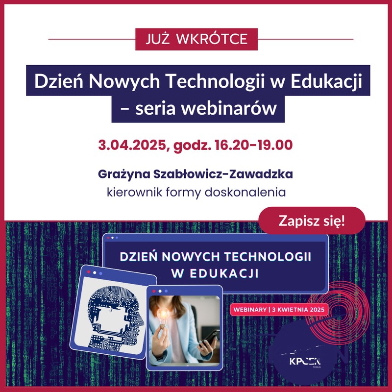 Grafika - Dzień Nowych Technologii w Edukacji