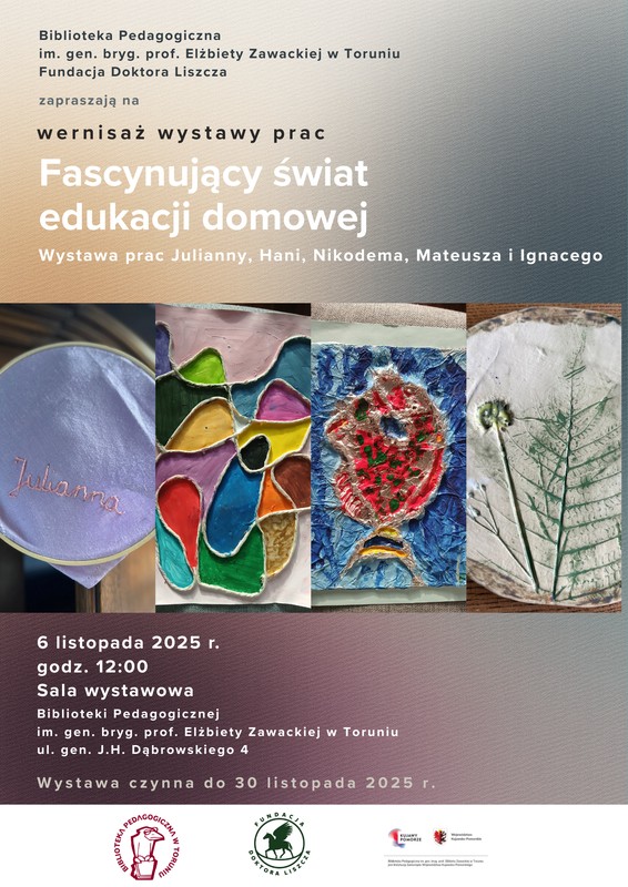 Plakat - Fascynujący świat edukacji domowej