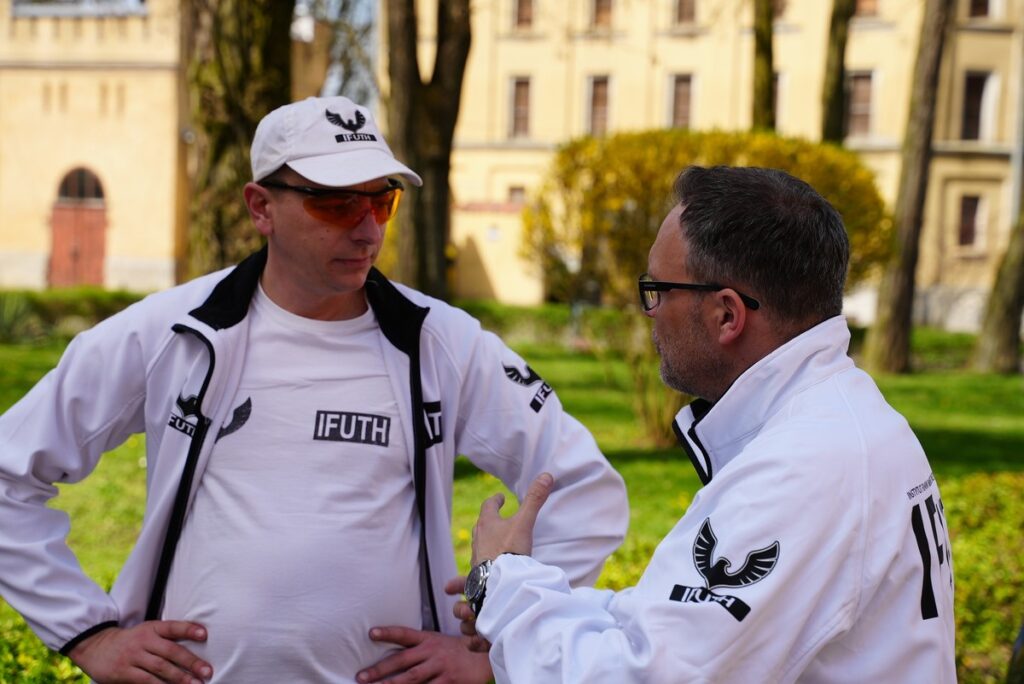 On the set of the film “The Children of Szmalcówka”, photo by Unisław Historical Society