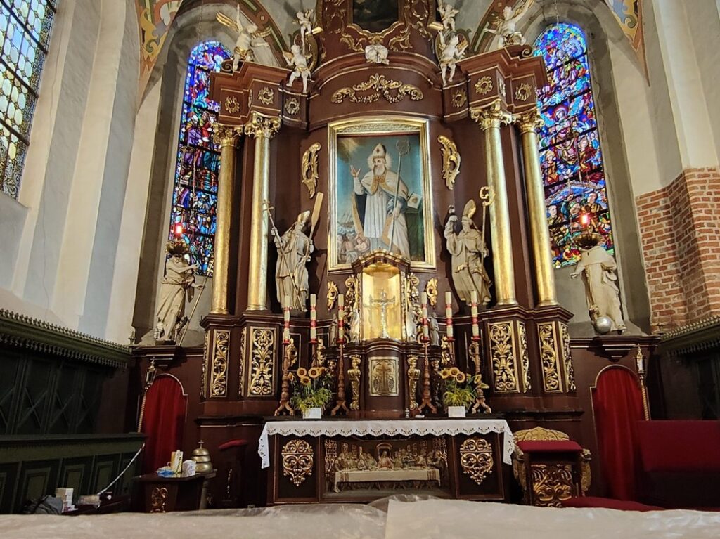 Ołtarz z kościoła p.w. św. Mikołaja w Inowrocławiu