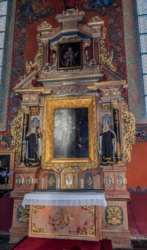 Ołtarz boczny św. Barbary z Katedry Bydgoskiej