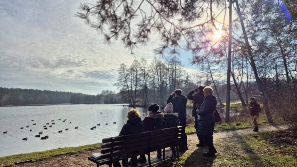 Obserwacje nad Zalewem Żurskim - fot. Zuzanna Zomkowska