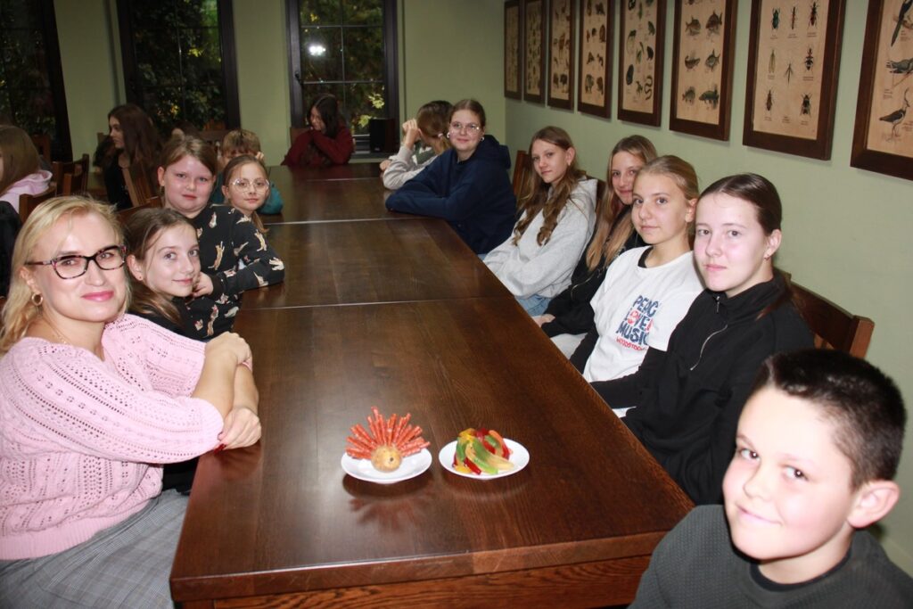 Prelekcja na temat jeży w TPK (fot. M. Kaczmarek)