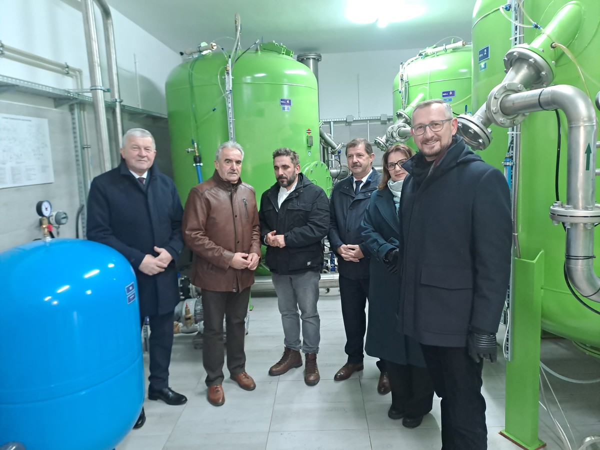 Opening of the water purification plant in Gałczewo, photo by Golub-Dobrzyń Commune Office