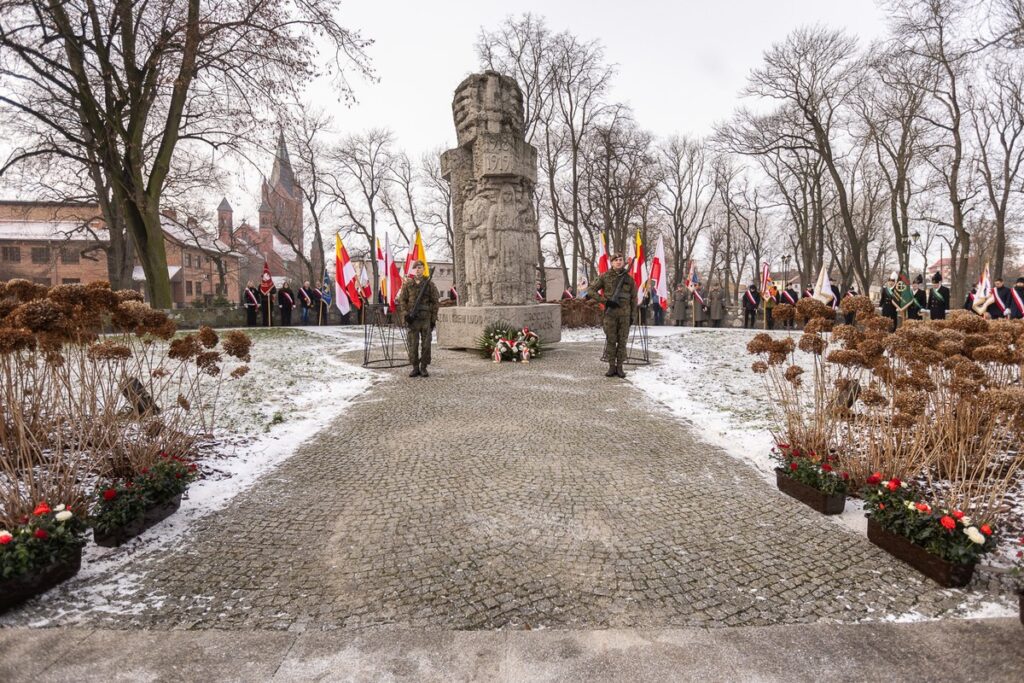 Wojewódzkie obchody Narodowego Dnia Zwycięskiego Powstania Wielkopolskiego, 5 stycznia 2025, Inowrocław, fot. Szymon Zdziebło/tarantoga dla UMWKP