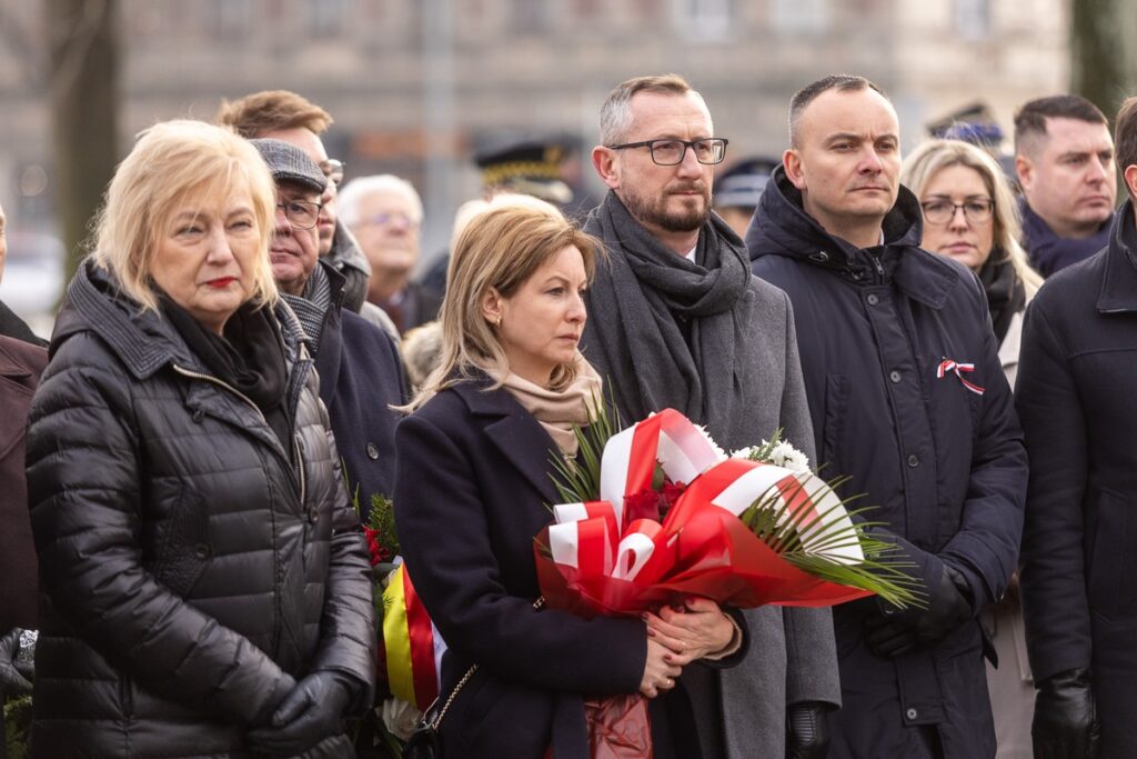 Wojewódzkie obchody Narodowego Dnia Zwycięskiego Powstania Wielkopolskiego, 5 stycznia 2025, Inowrocław, fot. Szymon Zdziebło/tarantoga dla UMWKP