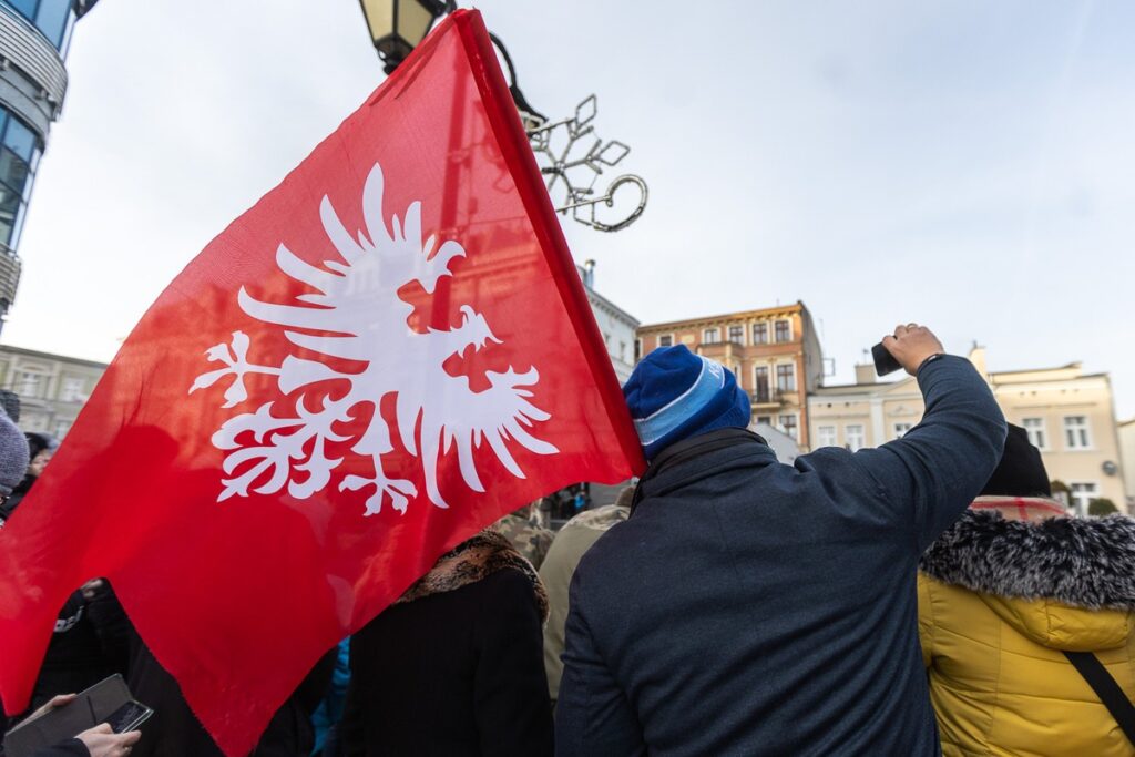 Wojewódzkie obchody Narodowego Dnia Zwycięskiego Powstania Wielkopolskiego, 5 stycznia 2025, Inowrocław, fot. Szymon Zdziebło/tarantoga dla UMWKP