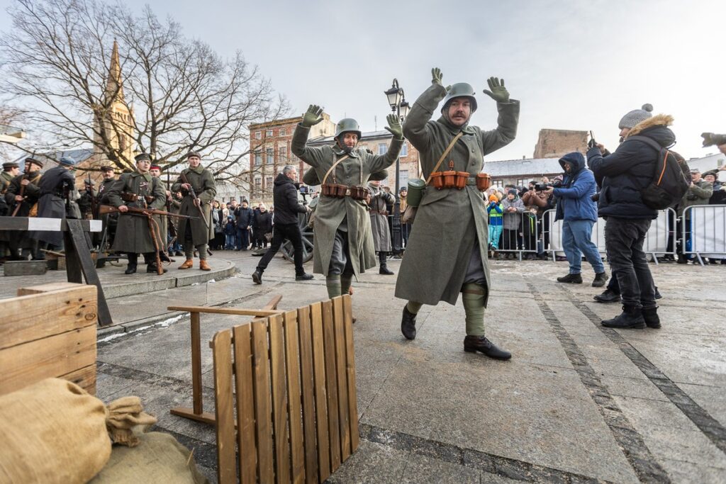 Wojewódzkie obchody Narodowego Dnia Zwycięskiego Powstania Wielkopolskiego, 5 stycznia 2025, Inowrocław, fot. Szymon Zdziebło/tarantoga dla UMWKP