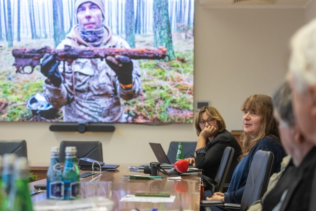 Konferencja w sprawie odkryć archeologicznych we Wdeckim Parku Krajobrazowym, fot. Mikołaj Kuras dla UMWKP