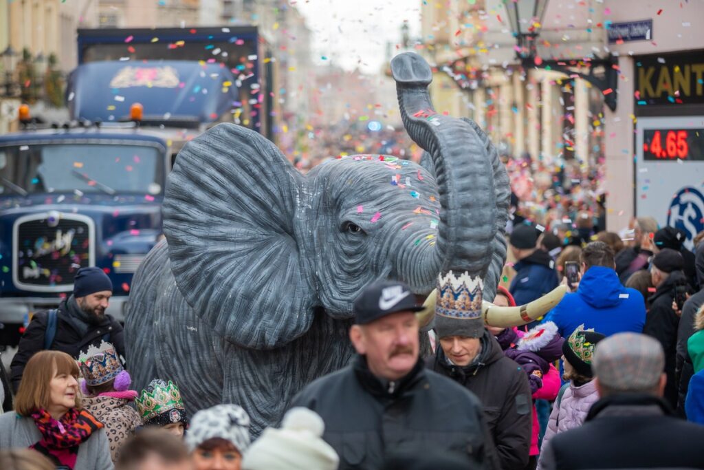 Orszak Trzech Króli w Toruniu, fot. Mikołaj Kuras, tarantoga.pl dla UMWKP