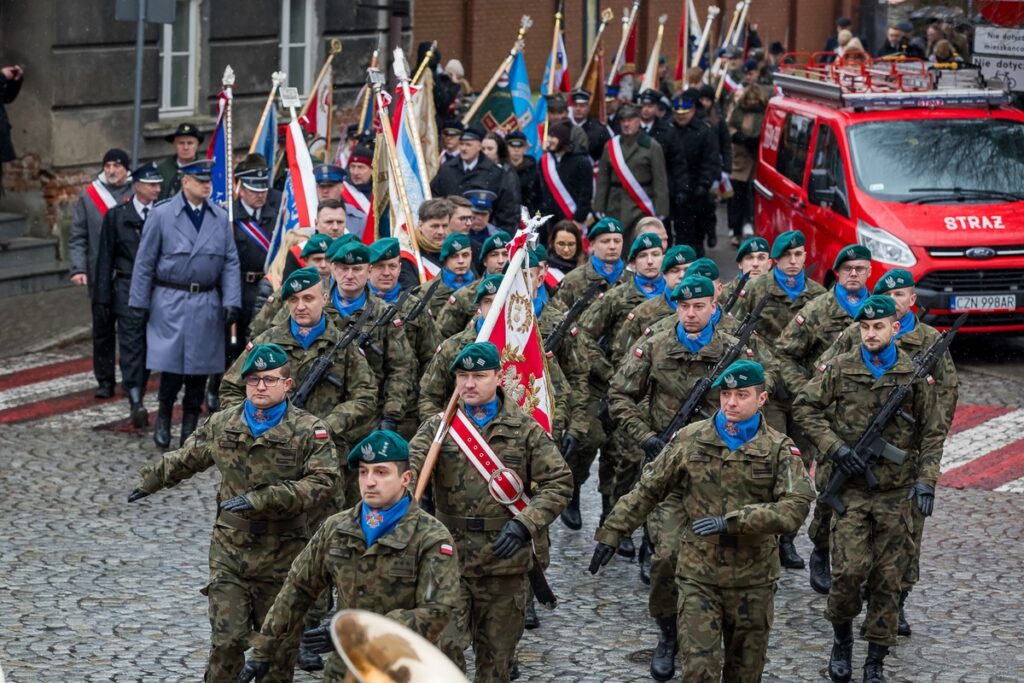 Żnin, uroczystości ku czci bohaterów Powstania Wielkopolskiego, fot. Tomasz Czachorowski/eventphoto dla UMWKP