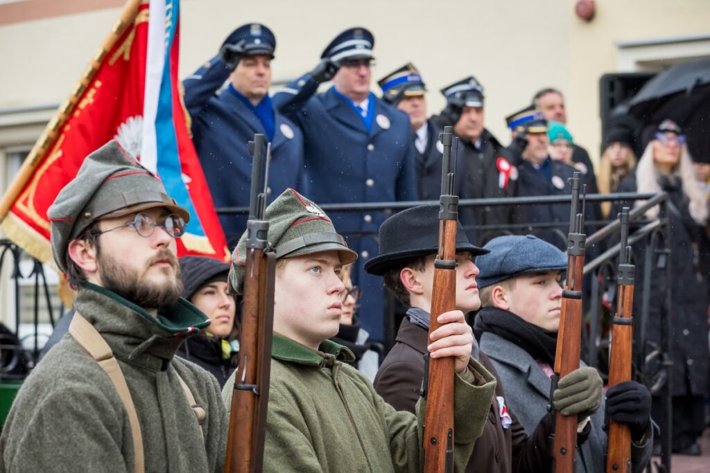 Żnin, uroczystości ku czci bohaterów Powstania Wielkopolskiego, fot. Tomasz Czachorowski/eventphoto dla UMWKP