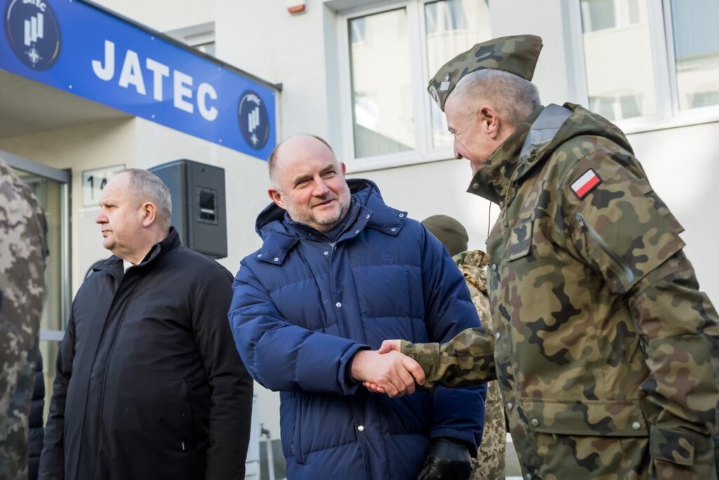 Inauguration of the Joint NATO-Ukraine Analysis, Training and Education Centre (JATEC) photo Tomasz Czachorowski/eventphoto.com.pl for UMWKP