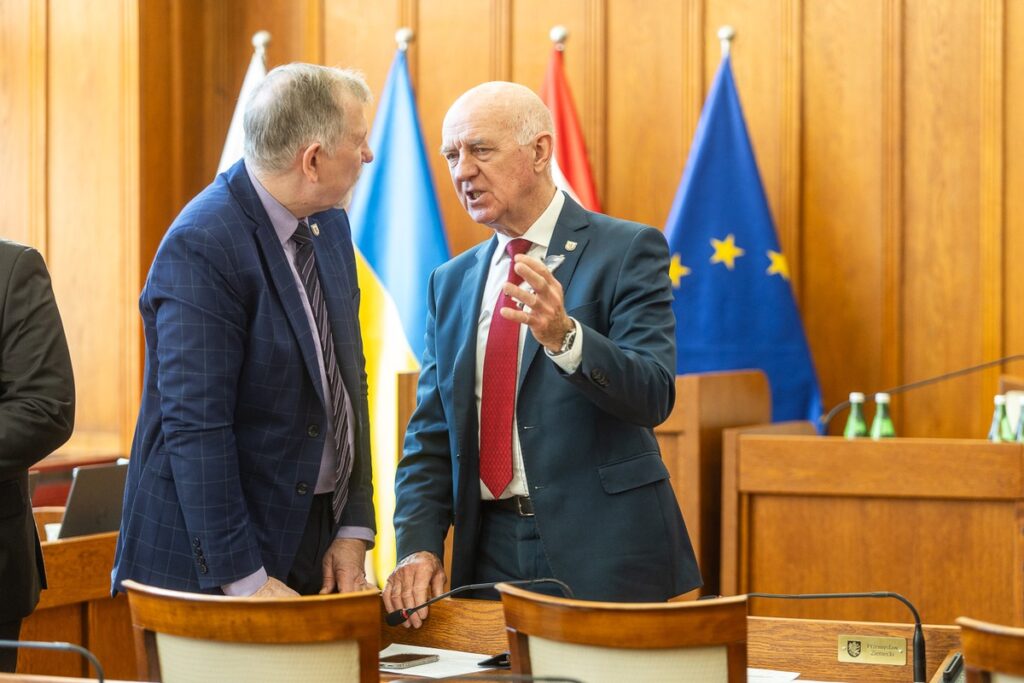 Session of the regional parliament, 17 February 2025, photo Szymon Zdziebło/tarantoga for UMWKP