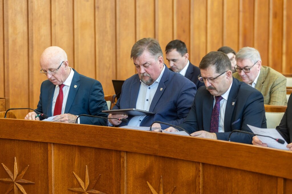 Session of the regional parliament, 17 February 2025, photo Szymon Zdziebło/tarantoga for UMWKP