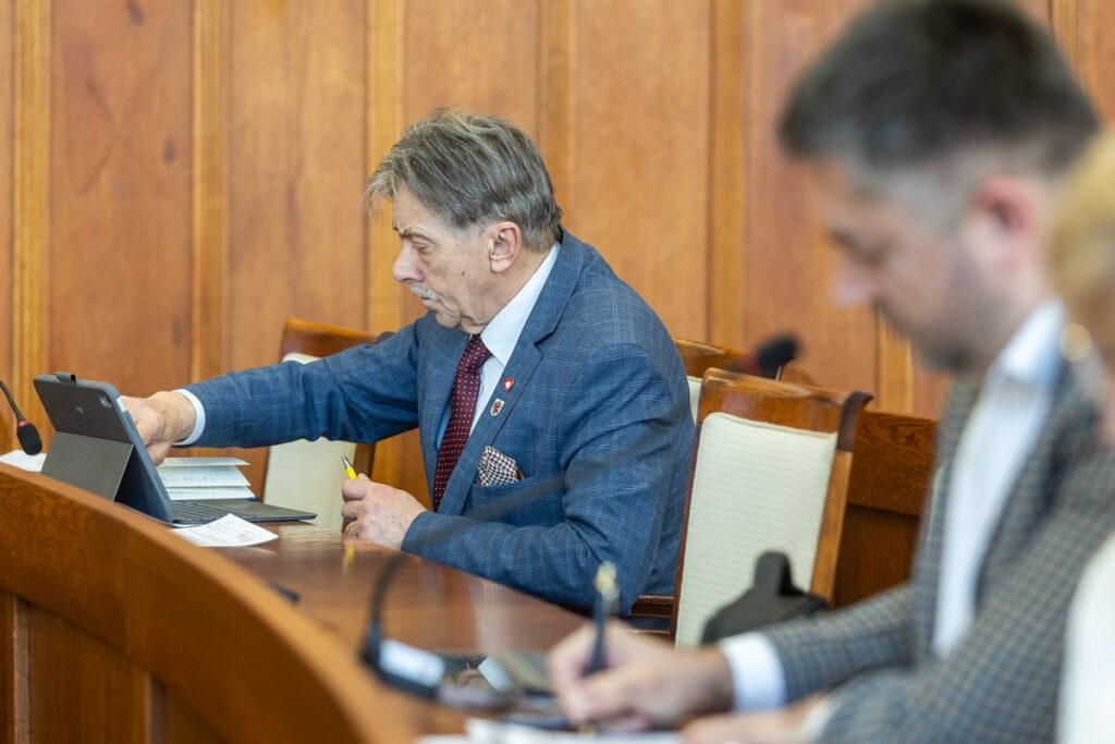 Session of the regional parliament, 17 February 2025, photo Szymon Zdziebło/tarantoga for UMWKP