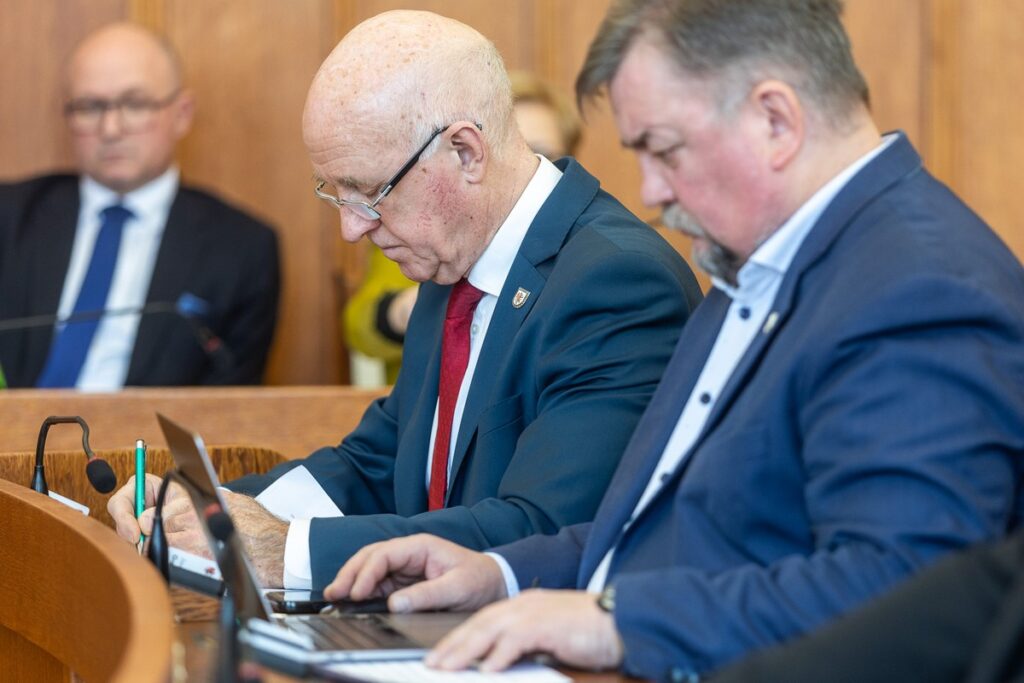 Session of the regional parliament, 17 February 2025, photo Szymon Zdziebło/tarantoga for UMWKP