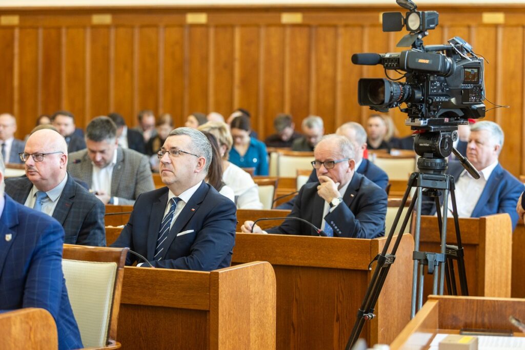 Session of the regional parliament, 17 February 2025, photo Szymon Zdziebło/tarantoga for UMWKP