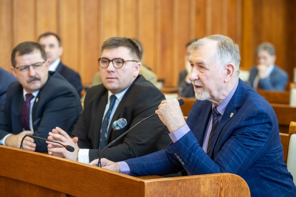 Session of the regional parliament, 17 February 2025, photo Szymon Zdziebło/tarantoga for UMWKP