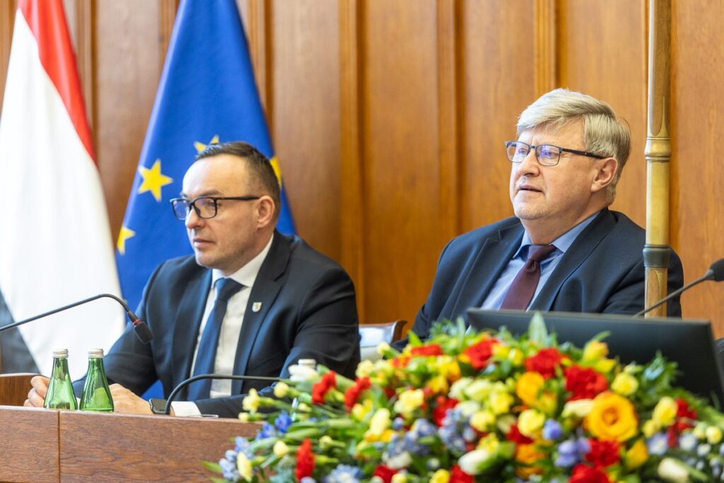 Session of the regional parliament, 17 February 2025, photo Szymon Zdziebło/tarantoga for UMWKP