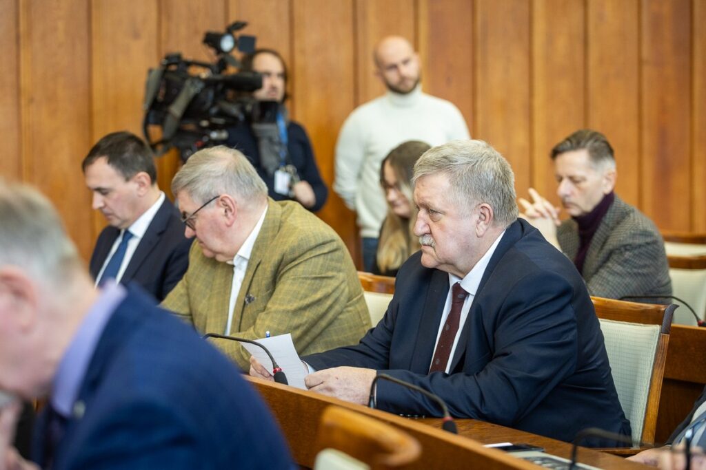 Session of the regional parliament, 17 February 2025, photo Szymon Zdziebło/tarantoga for UMWKP