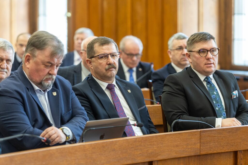 Session of the regional parliament, 17 February 2025, photo Szymon Zdziebło/tarantoga for UMWKP