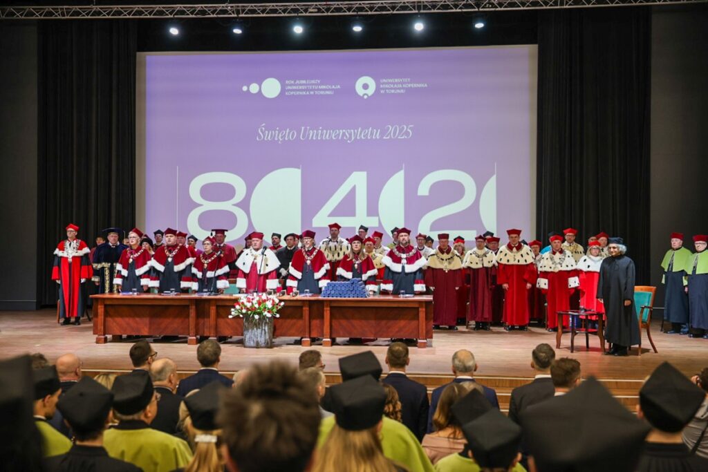 Celebration of Nicolaus Copernicus University in Toruń, photo: Szymon Zdziebło/tarantoga.pl for UMWKP