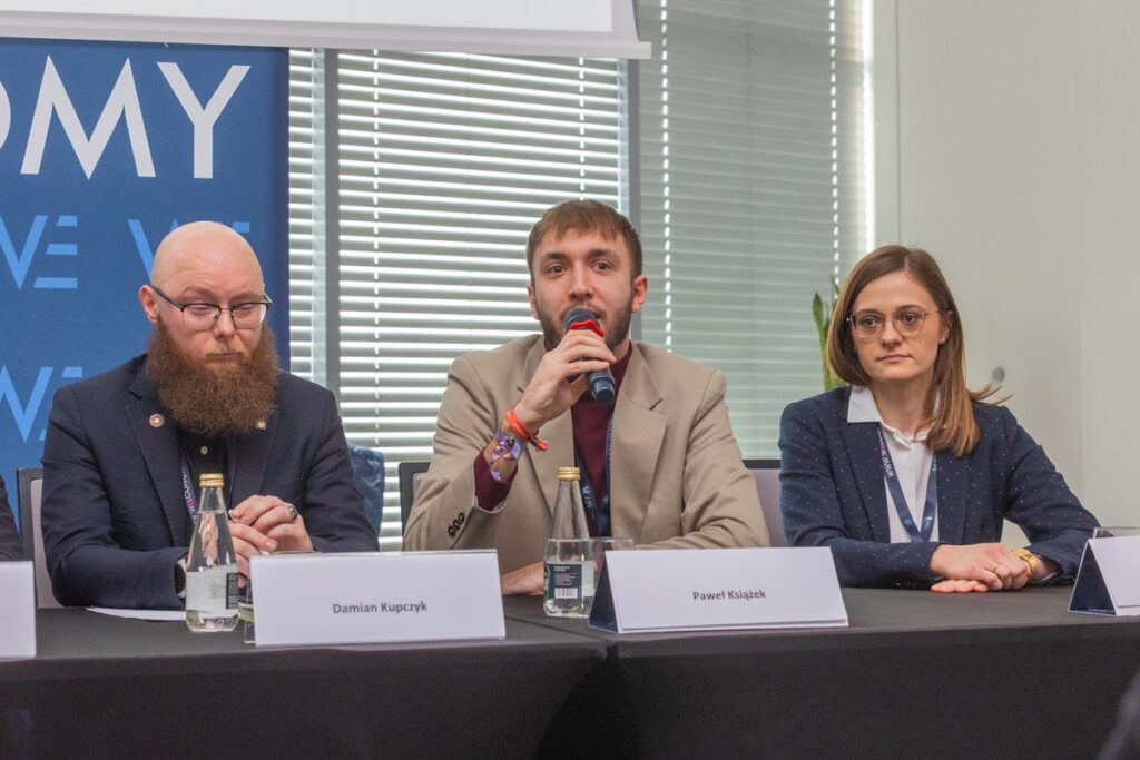 Welconomy Forum, debaty panelowe, fot. Mikołaj Kuras dla UMWKP