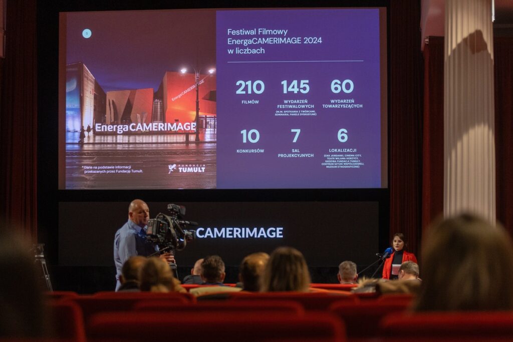 Camerimage, podsumowanie festiwalu 2024 – konferencja prasowa, fot. Mikołaj Kuras dla UMWKP