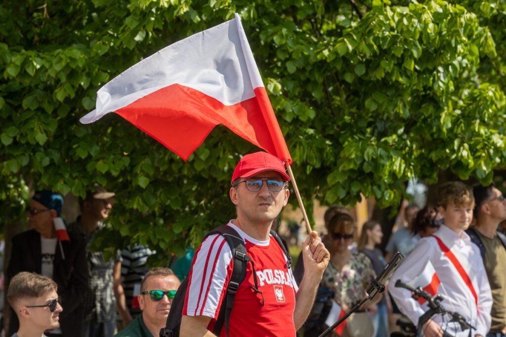 Obchody Dnia Flagi w Toruniu, fot. Mikołaj Kuras dla UMWKP