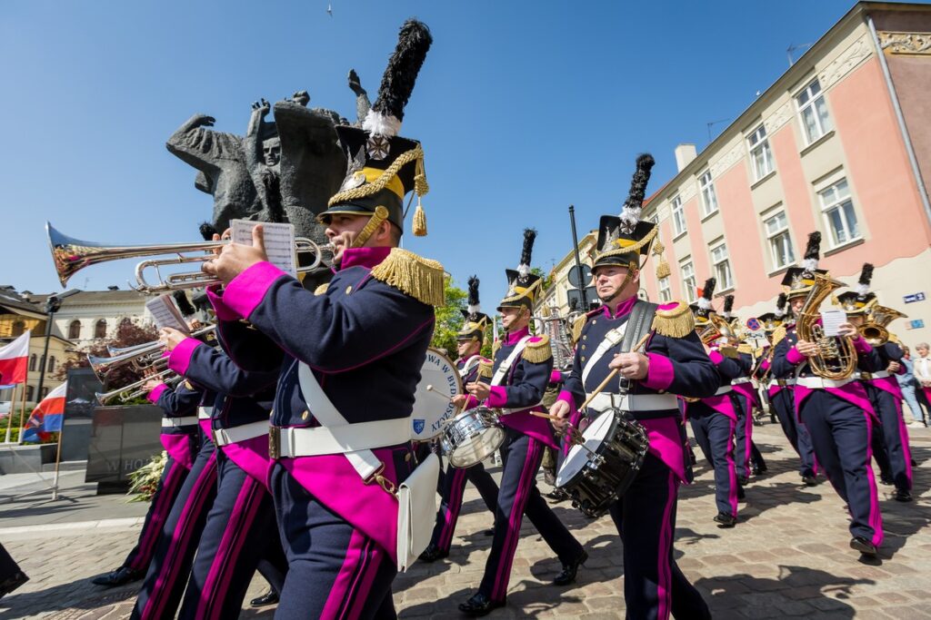 Obchody Święta Trzeciego Maja w Bydgoszczy, fot. Tomasz Czachorowski/eventphoto dla UMWKP